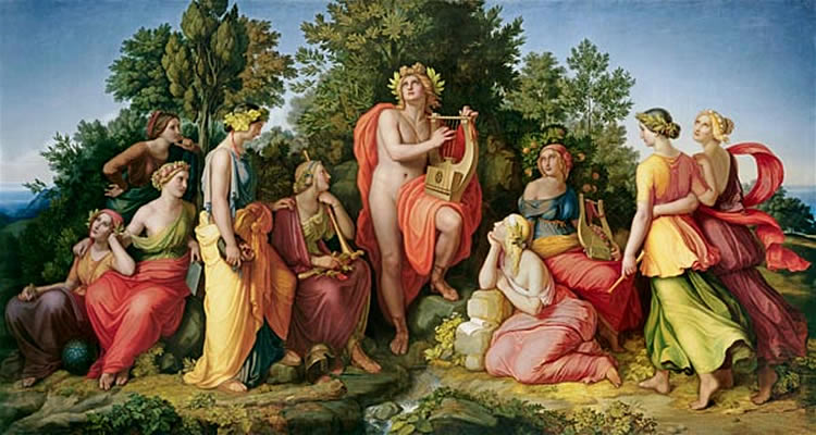 Apollo_and_the_Muses_by_Heinrich_Maria_von_Hess